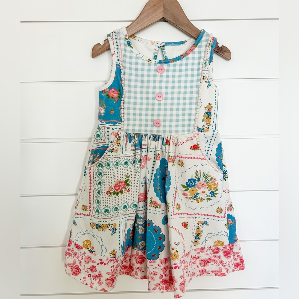 Sweet honey Floral Easter dress